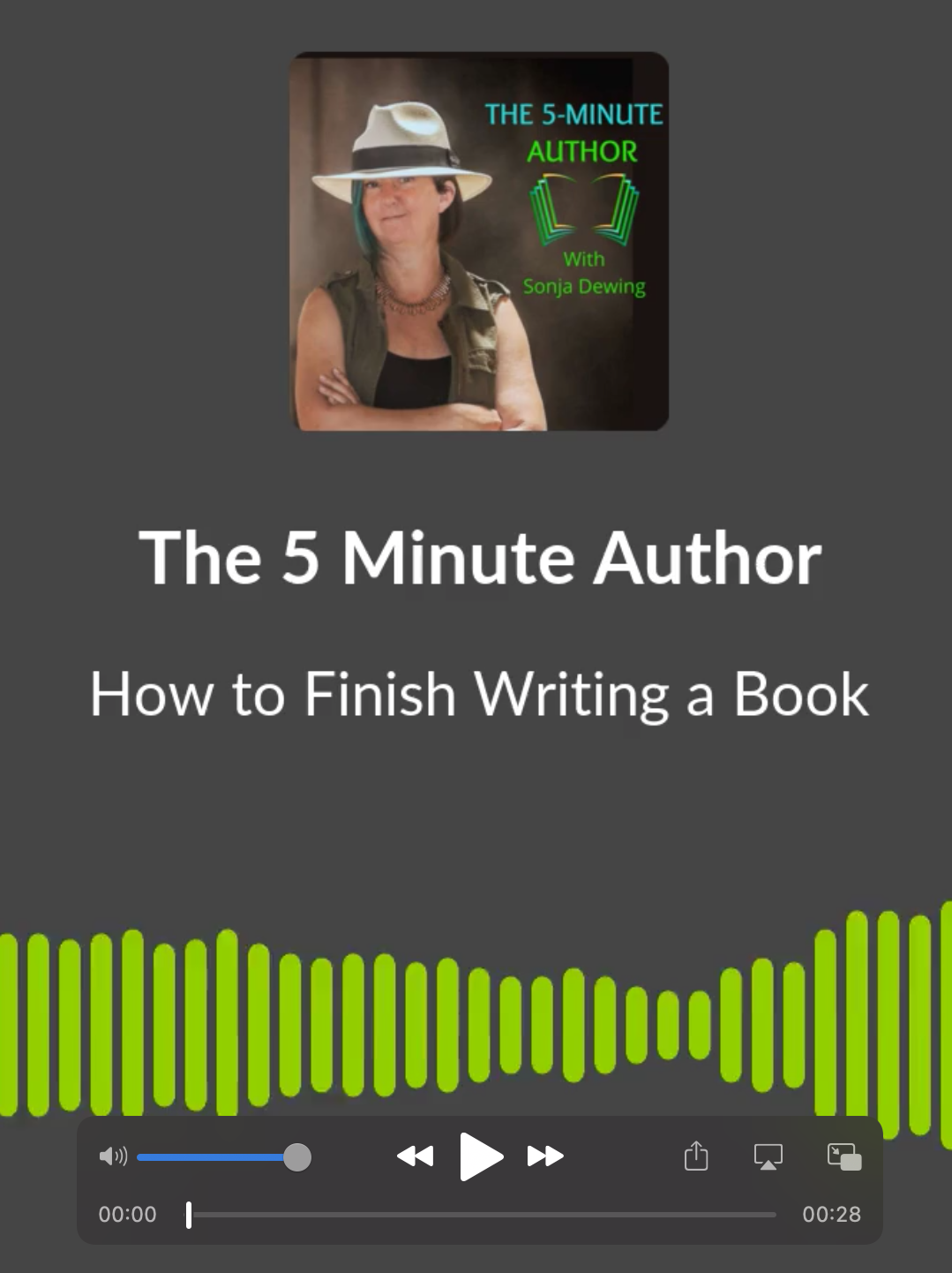 How to finish writing a book