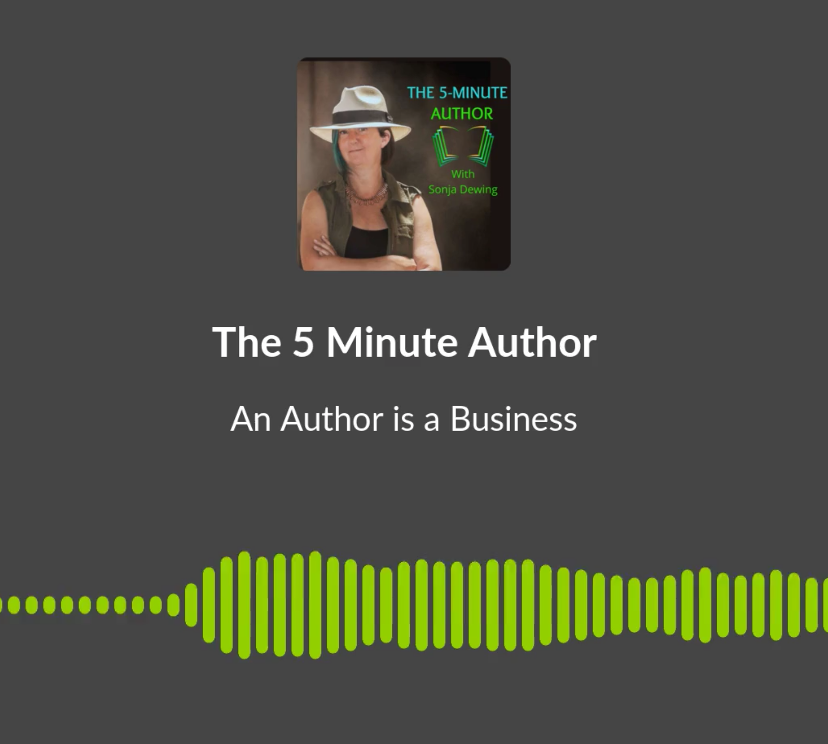 An author as a business