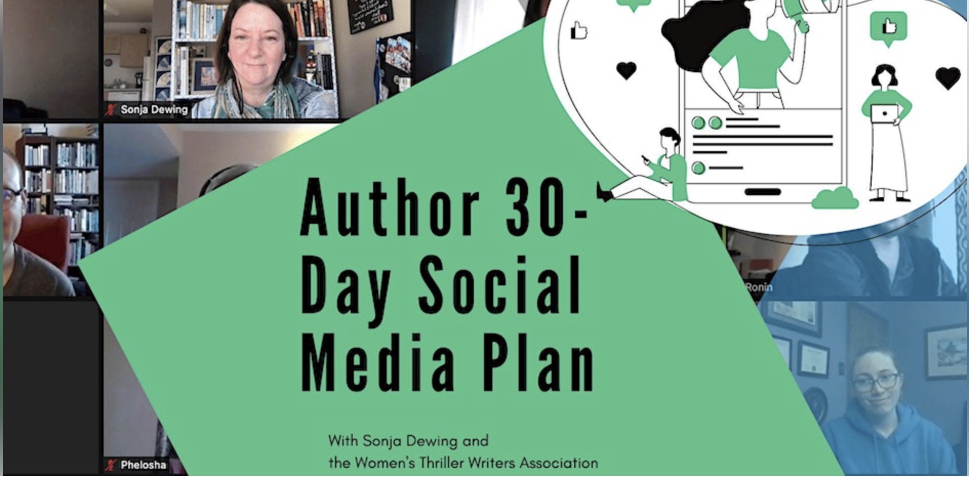 6/27/23 – Your 30-day social media for authors – posts with templates